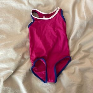 Primary One piece racetrack swim suit size 2t-3t